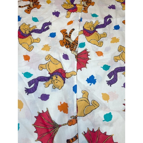 Vintage Disney Winnie The Pooh & Tigger Pillowcase Standard Size Lg 1996 Bedding - Picture 3 of 8